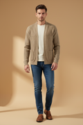 Comfortabel vest met mooie breipatronen