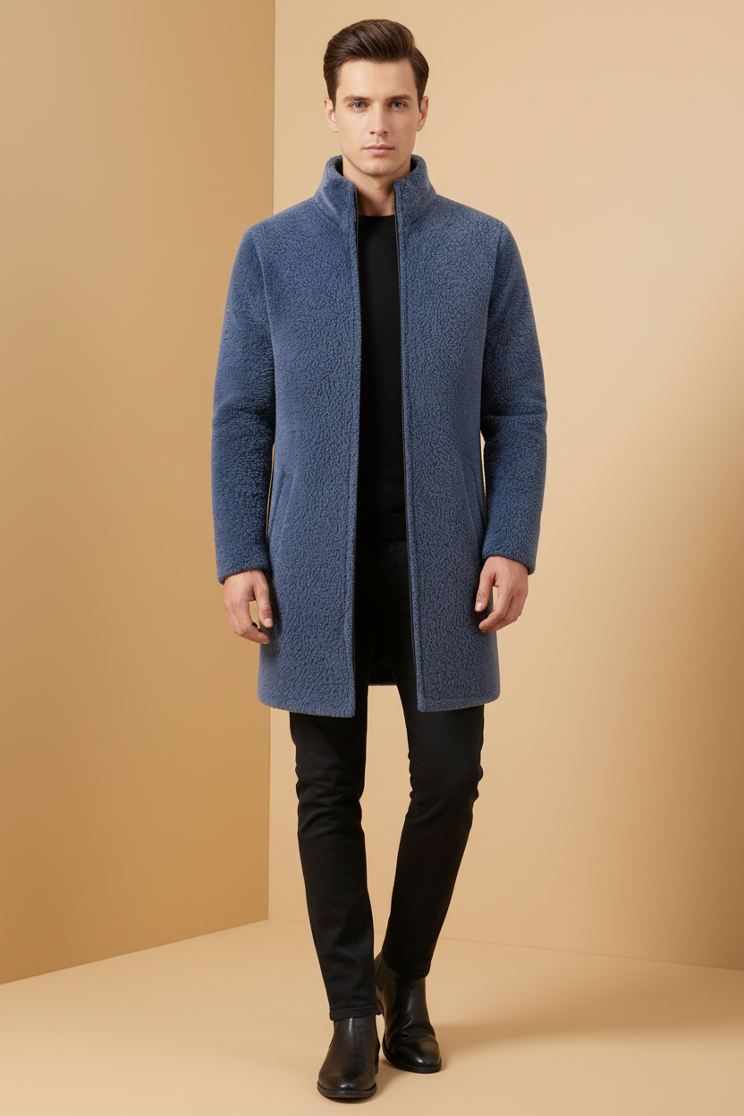 Elegante herenjas met een minimalistisch ontwerp