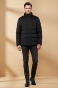 Winterjas met verwarmende fleece aan de binnenkant