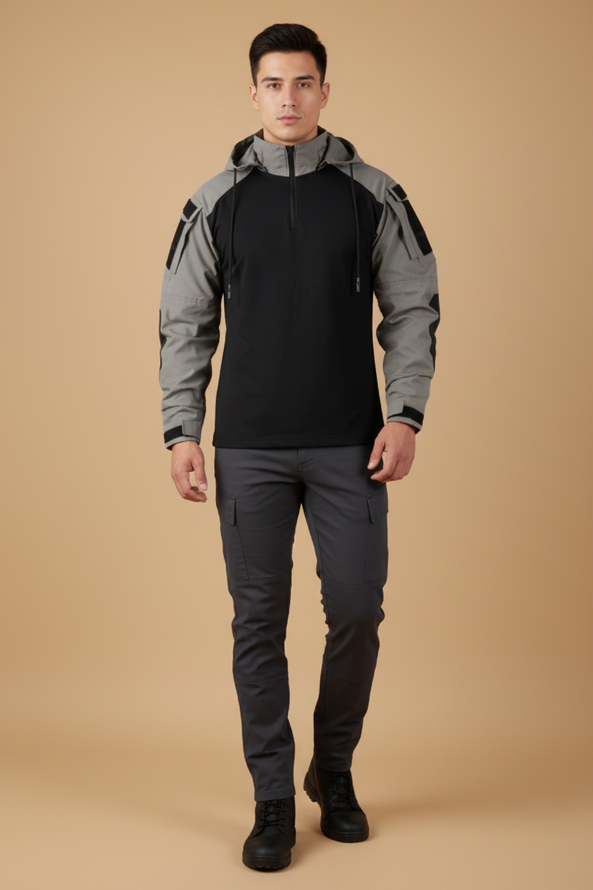 Jas in militaire stijl voor heren