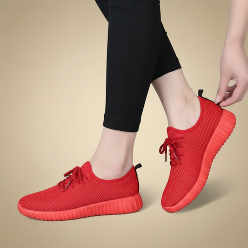 Ademende sneaker voor dagelijks gebruik en sport