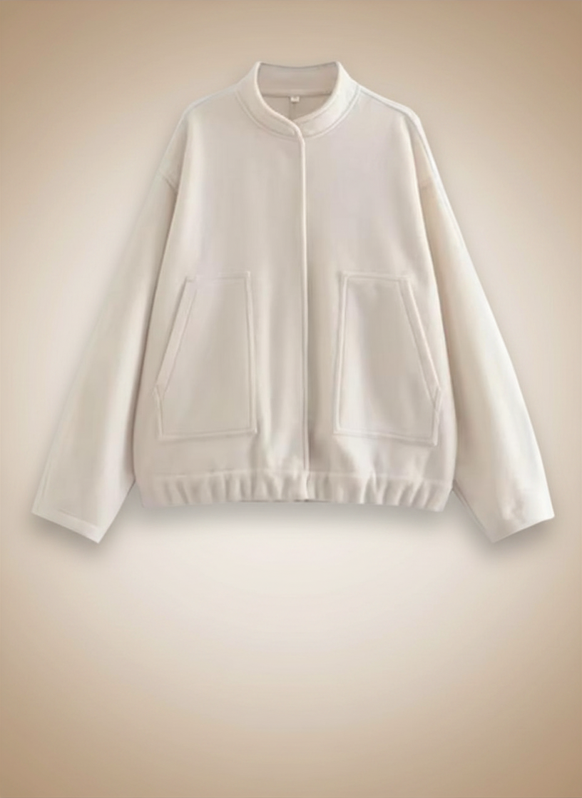 Gezellig oversized jasje met grote zakken