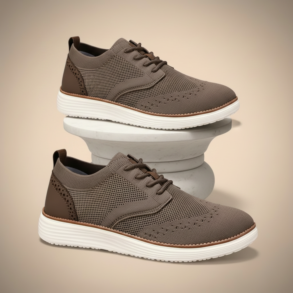 Geperforeerde, lichte sneakers voor heren