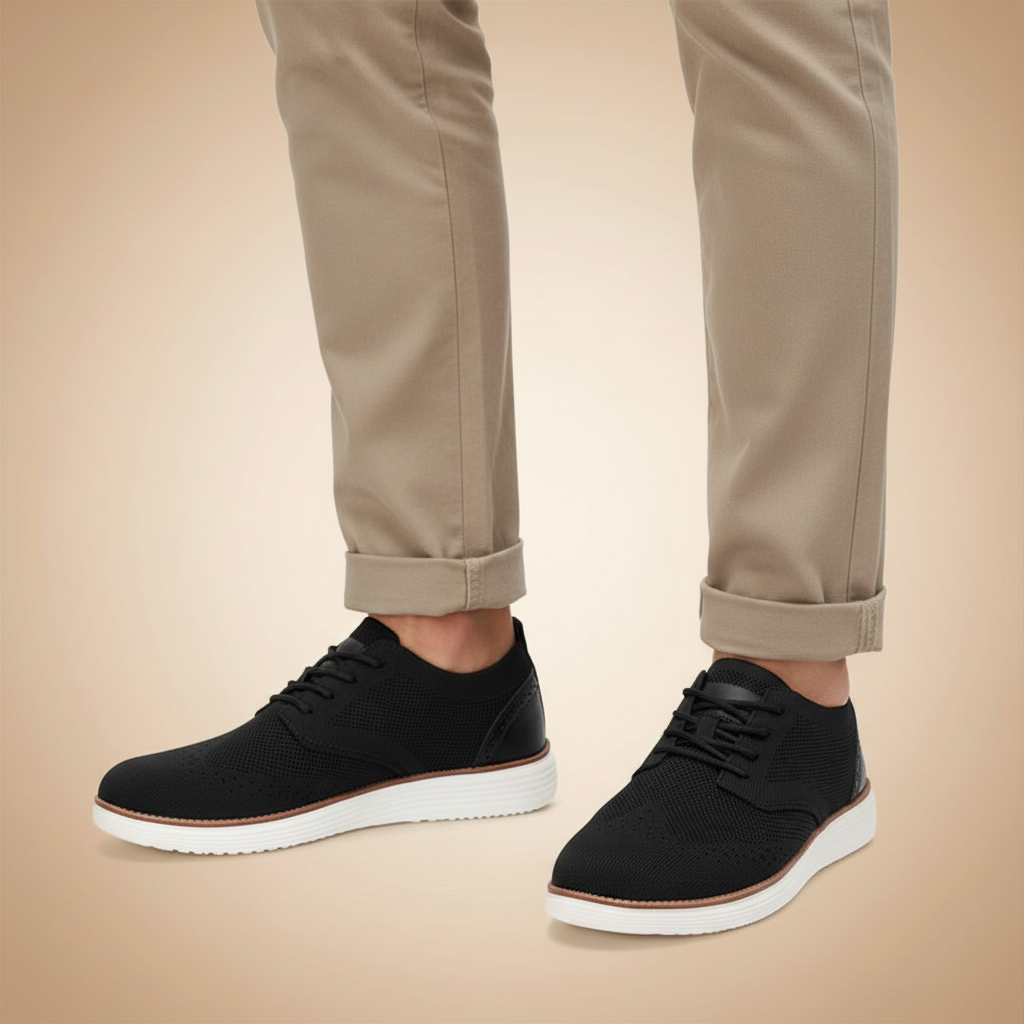 Geperforeerde, lichte sneakers voor heren