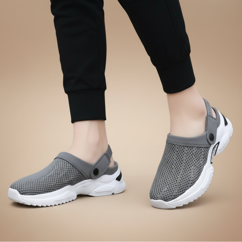 Luchtige slip-on sandalen voor heren