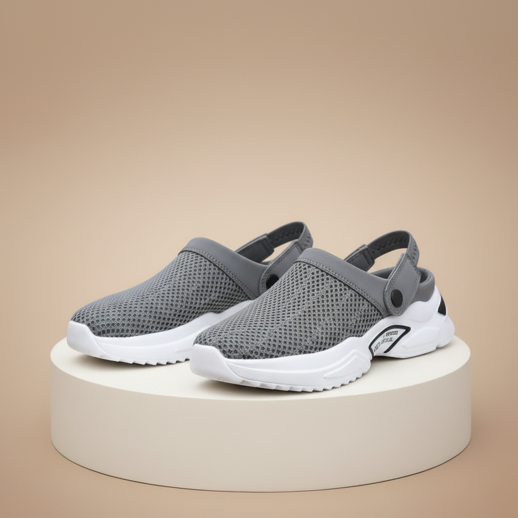 Luchtige slip-on sandalen voor heren