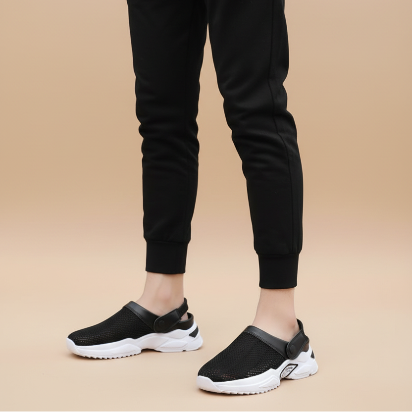 Luchtige slip-on sandalen voor heren