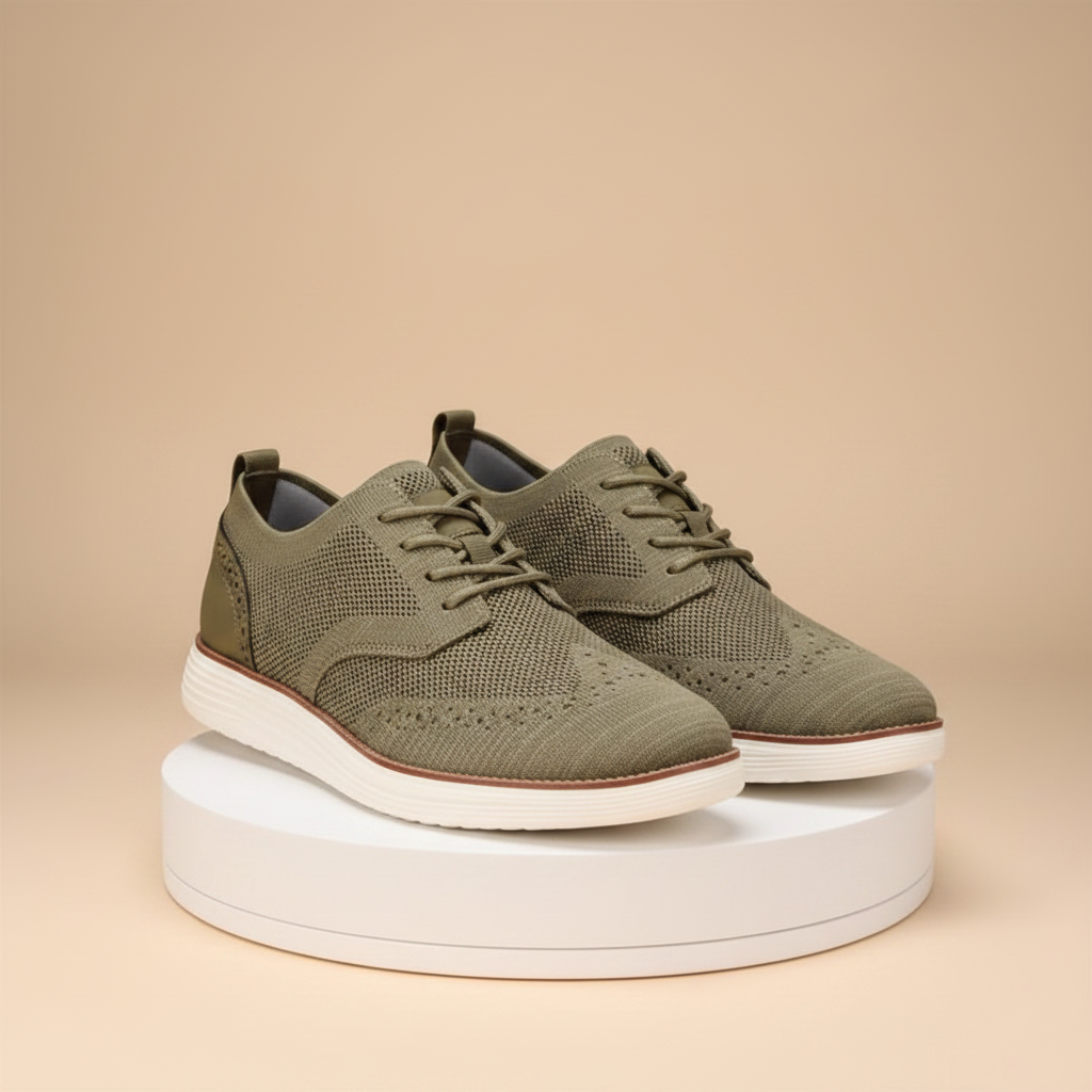 Geperforeerde, lichte sneakers voor heren
