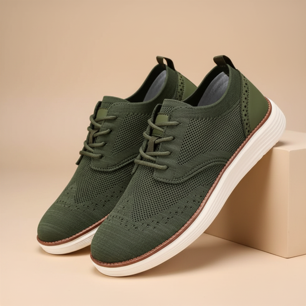Geperforeerde, lichte sneakers voor heren