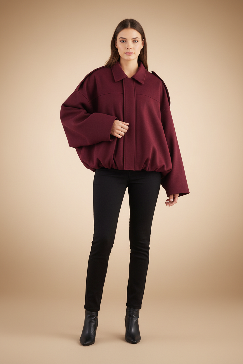 Oversized bomberjack voor een nonchalante look