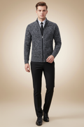Elegant vest met opstaande kraag en twee praktische zakken