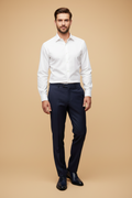 Klassieke Oxford-schoenen met mooie stiksels en vetersluiting