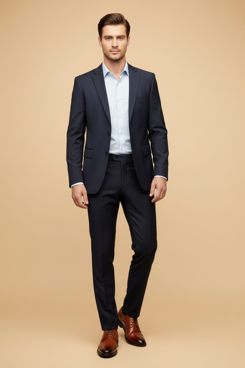 Klassieke Oxford-schoenen met mooie stiksels en vetersluiting