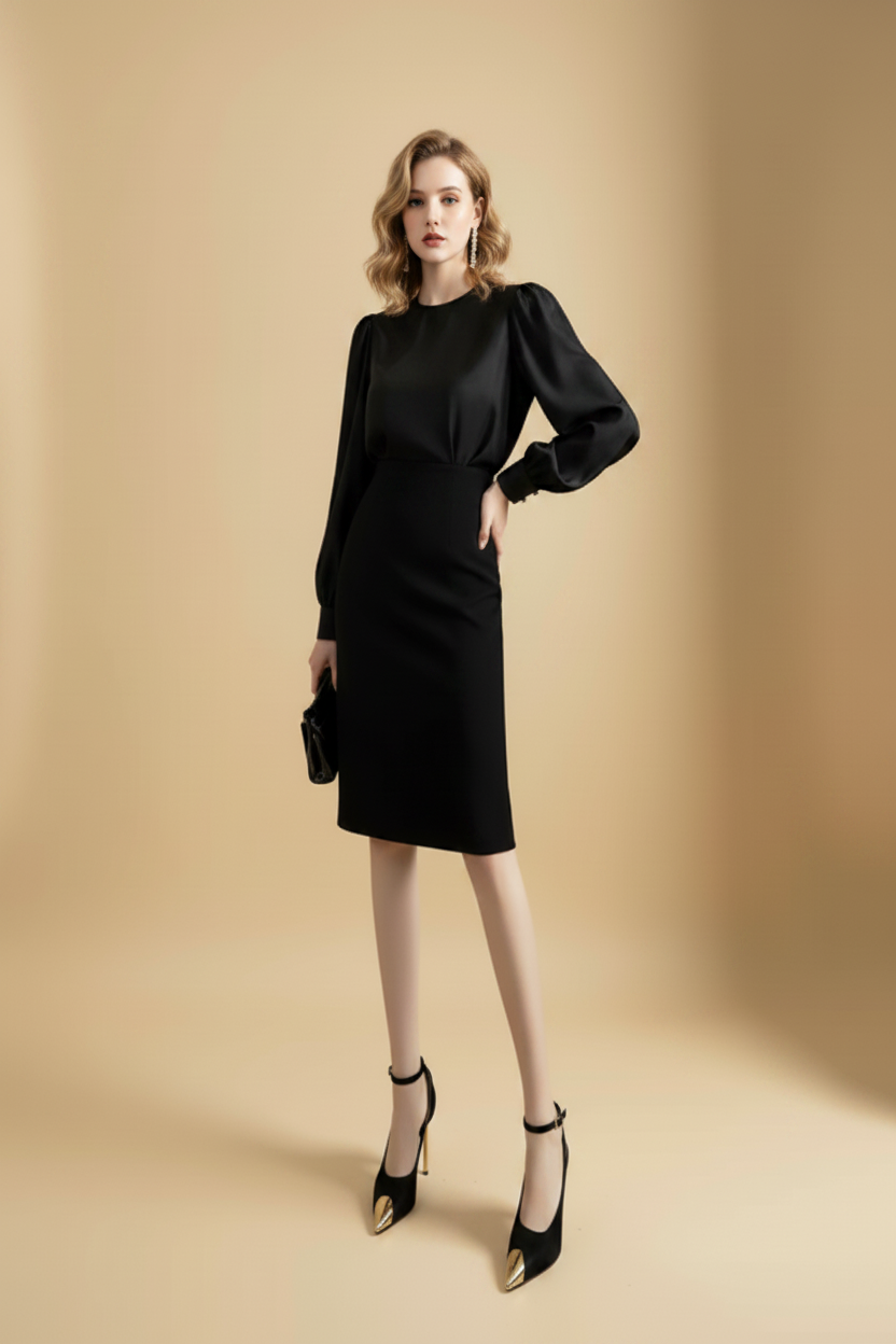 Modieuze midirok met hoge taille voor alle gelegenheden