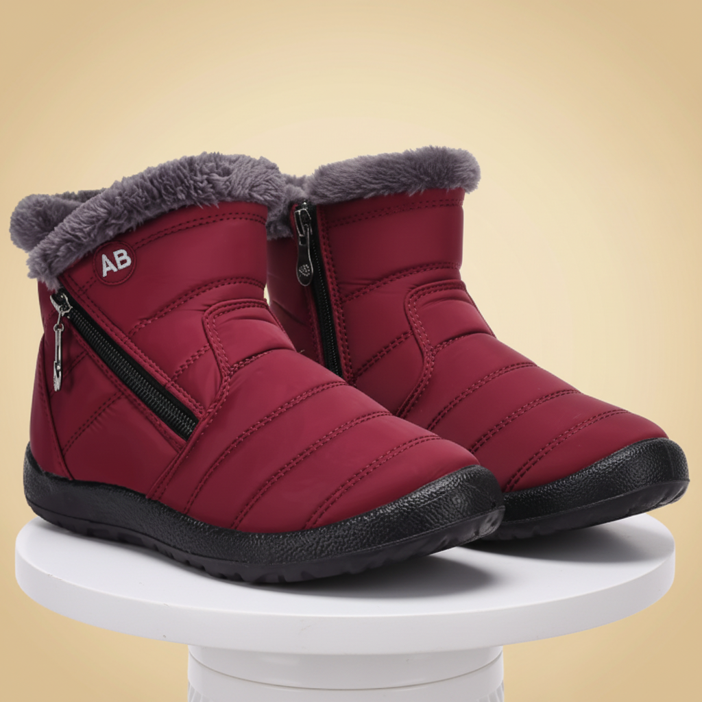 Comfortabele schoenen voor koude dagen met een warme voering