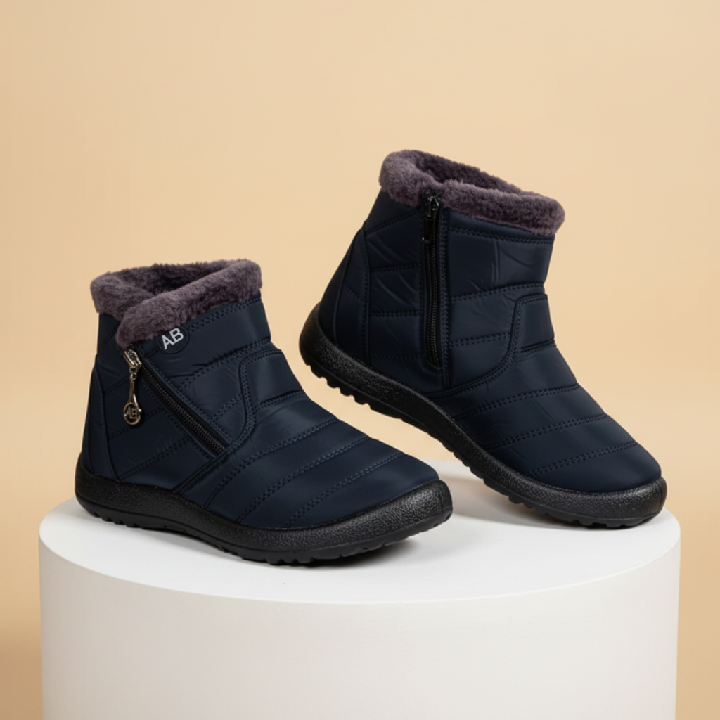 Comfortabele schoenen voor koude dagen met een warme voering