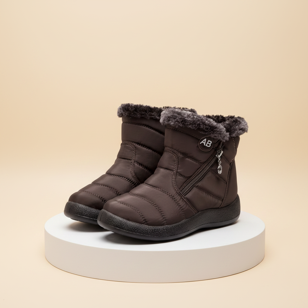 Comfortabele schoenen voor koude dagen met een warme voering
