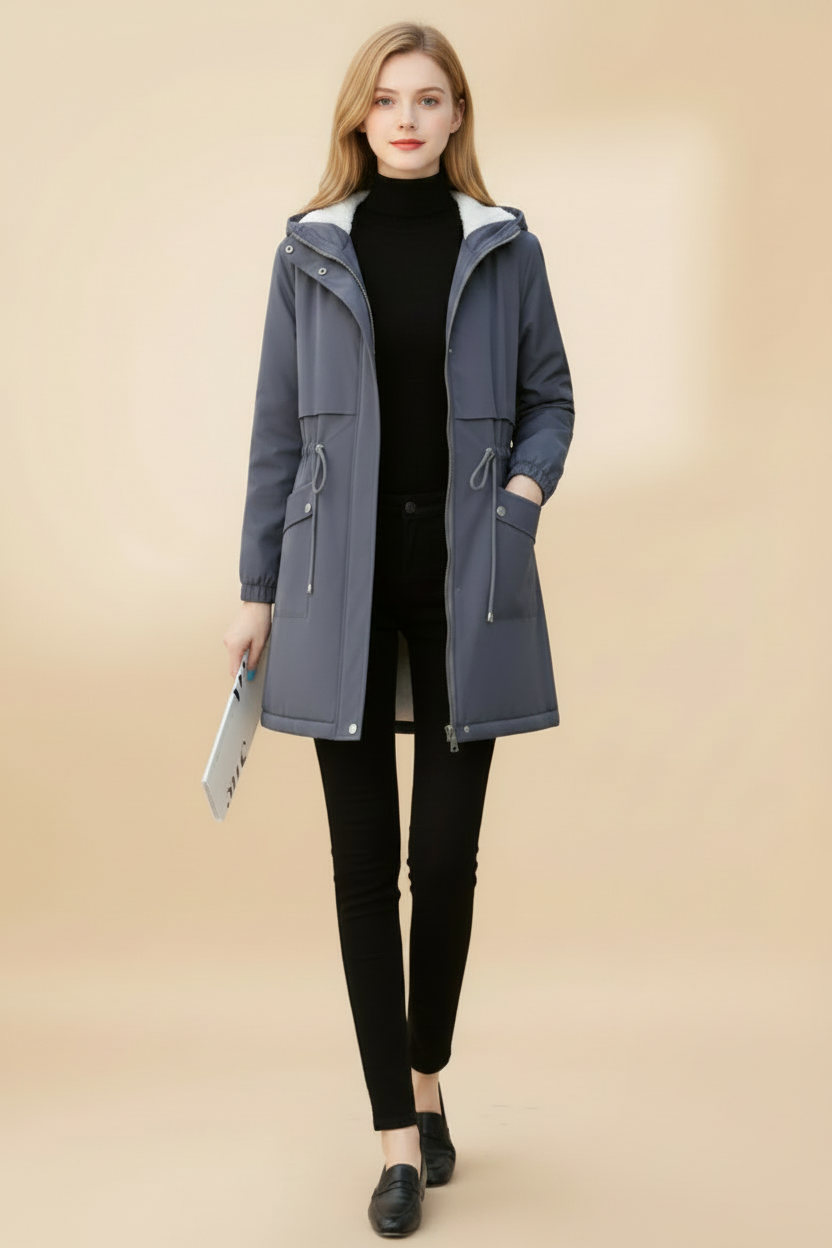 Creatieve, halflange parka voor alle gelegenheden